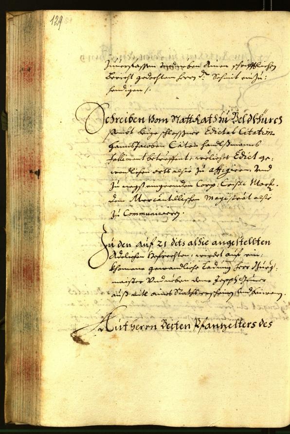 Stadtarchiv Bozen - BOhisto Ratsprotokoll 1666 