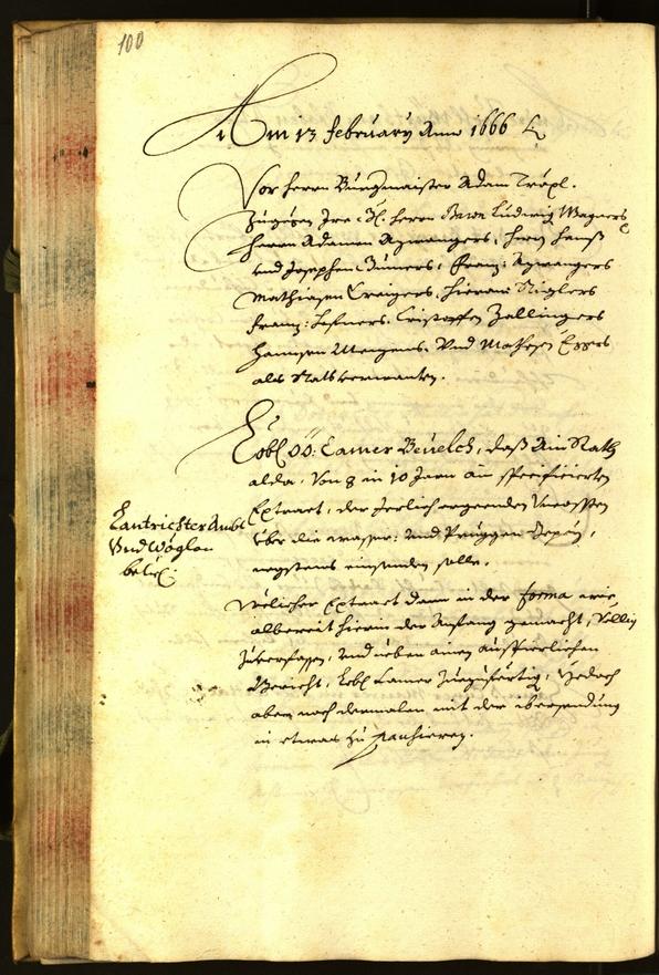 Civic Archives of Bozen-Bolzano - BOhisto Minutes of the council 1666 