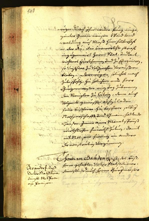 Stadtarchiv Bozen - BOhisto Ratsprotokoll 1666 