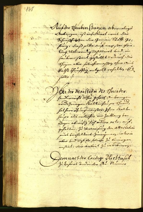 Stadtarchiv Bozen - BOhisto Ratsprotokoll 1666 