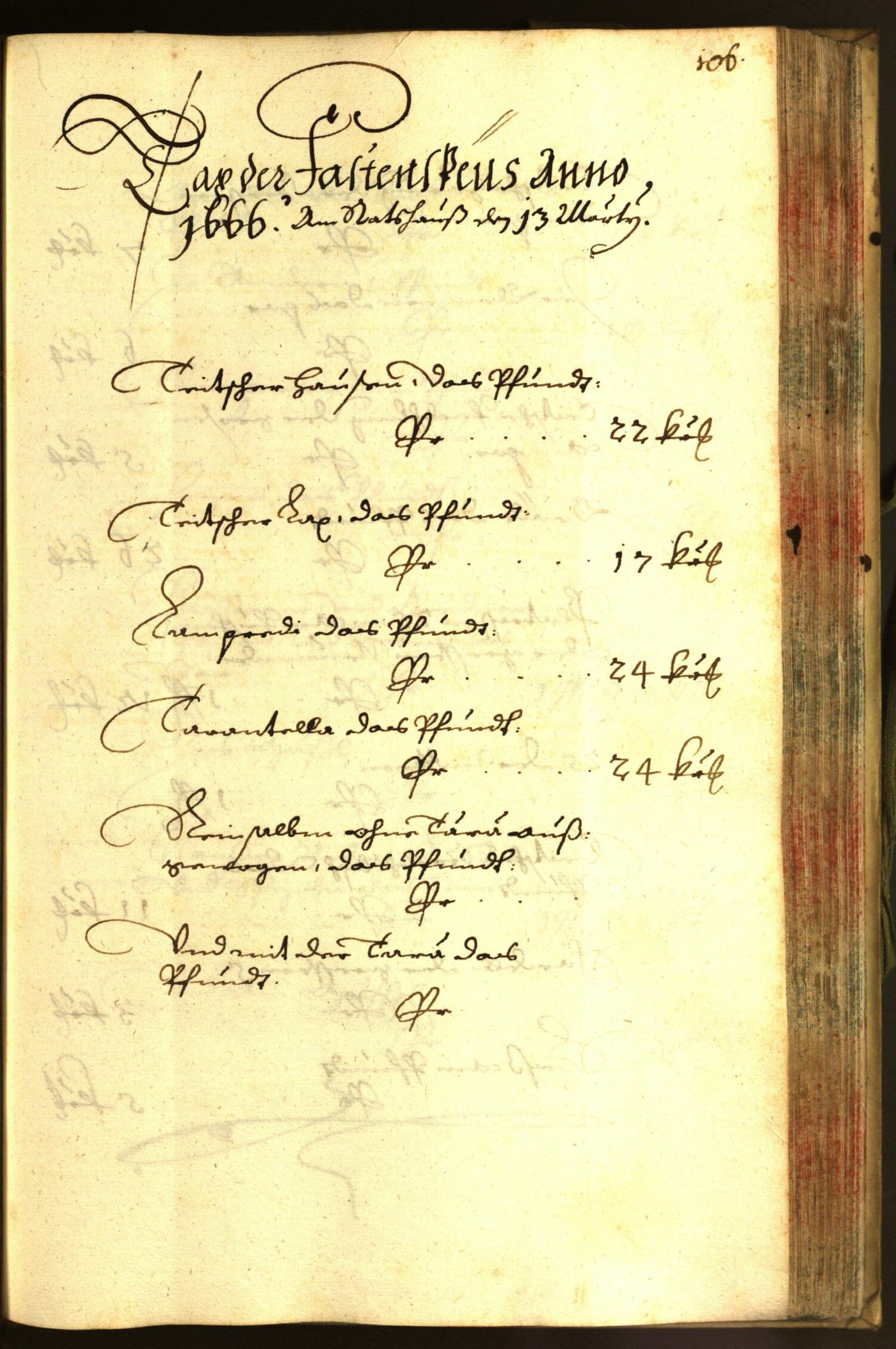 Civic Archives of Bozen-Bolzano - BOhisto Minutes of the council 1666 