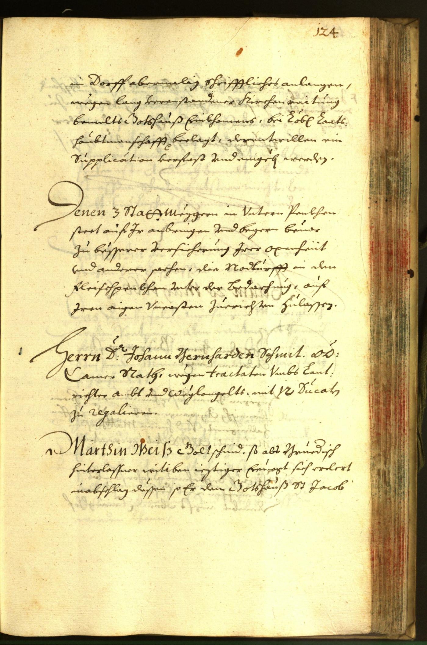 Stadtarchiv Bozen - BOhisto Ratsprotokoll 1666 