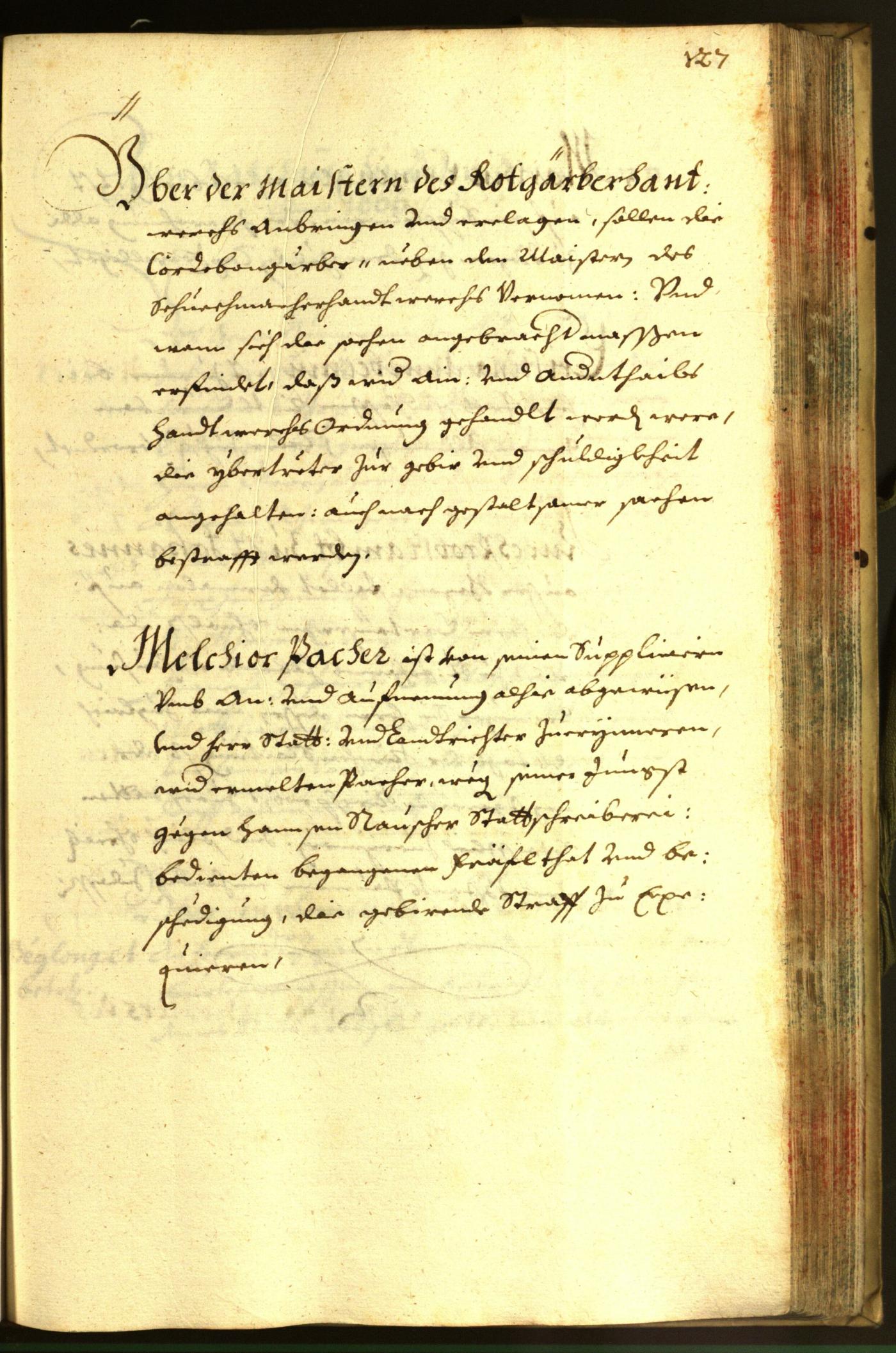 Stadtarchiv Bozen - BOhisto Ratsprotokoll 1666 