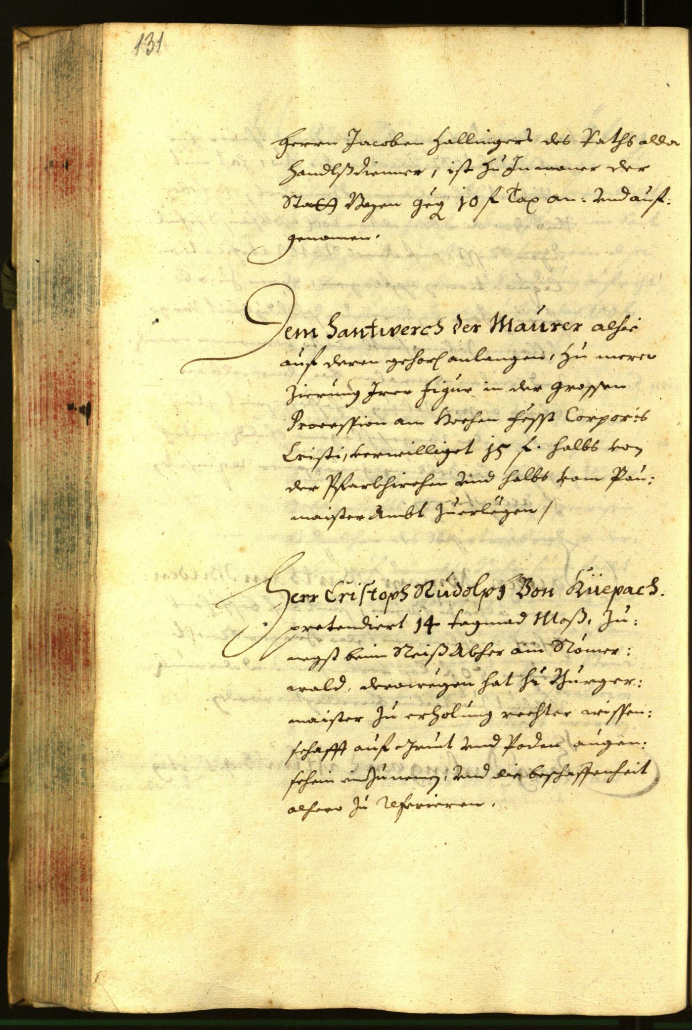 Civic Archives of Bozen-Bolzano - BOhisto Minutes of the council 1666 