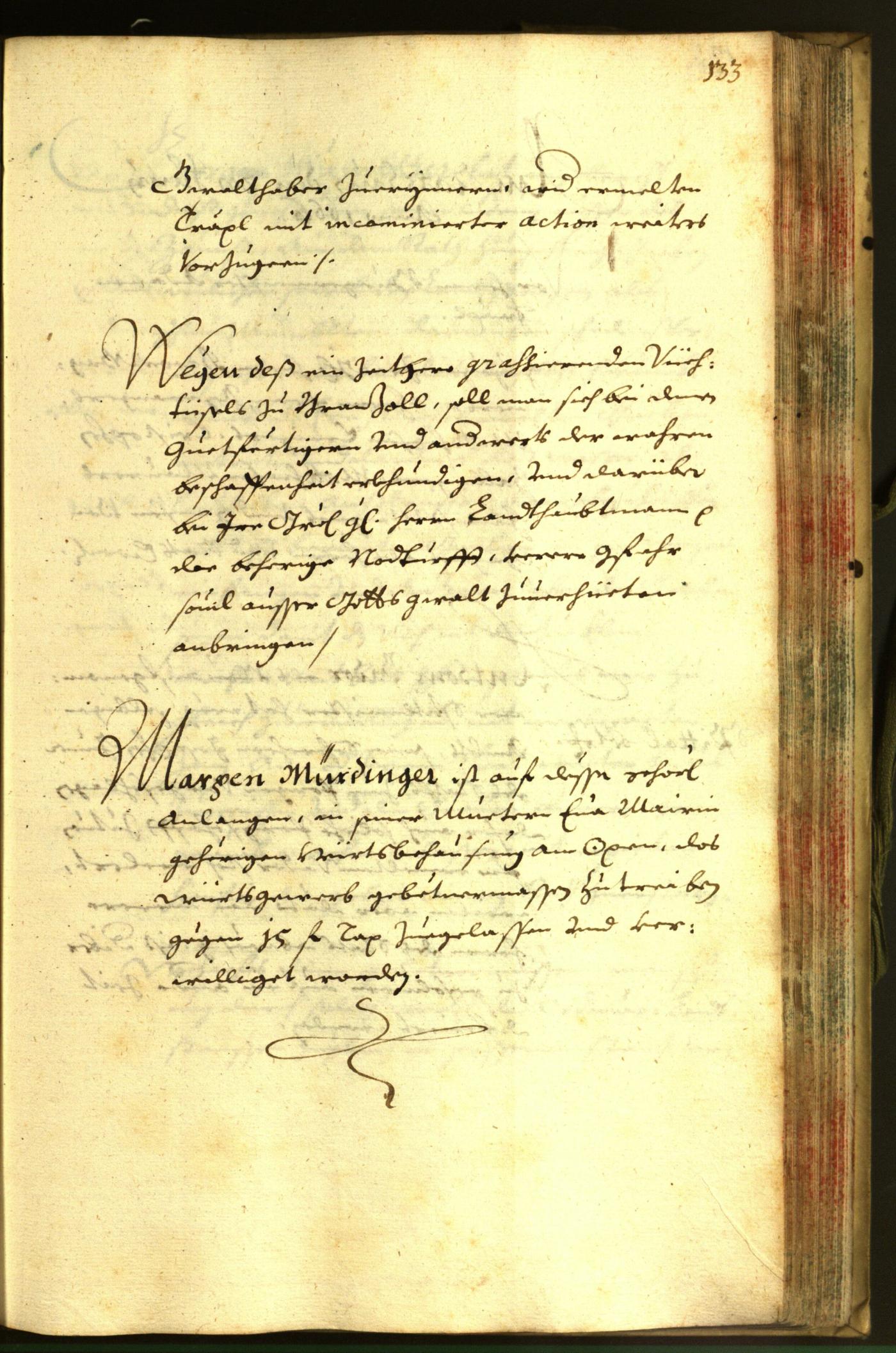 Stadtarchiv Bozen - BOhisto Ratsprotokoll 1666 