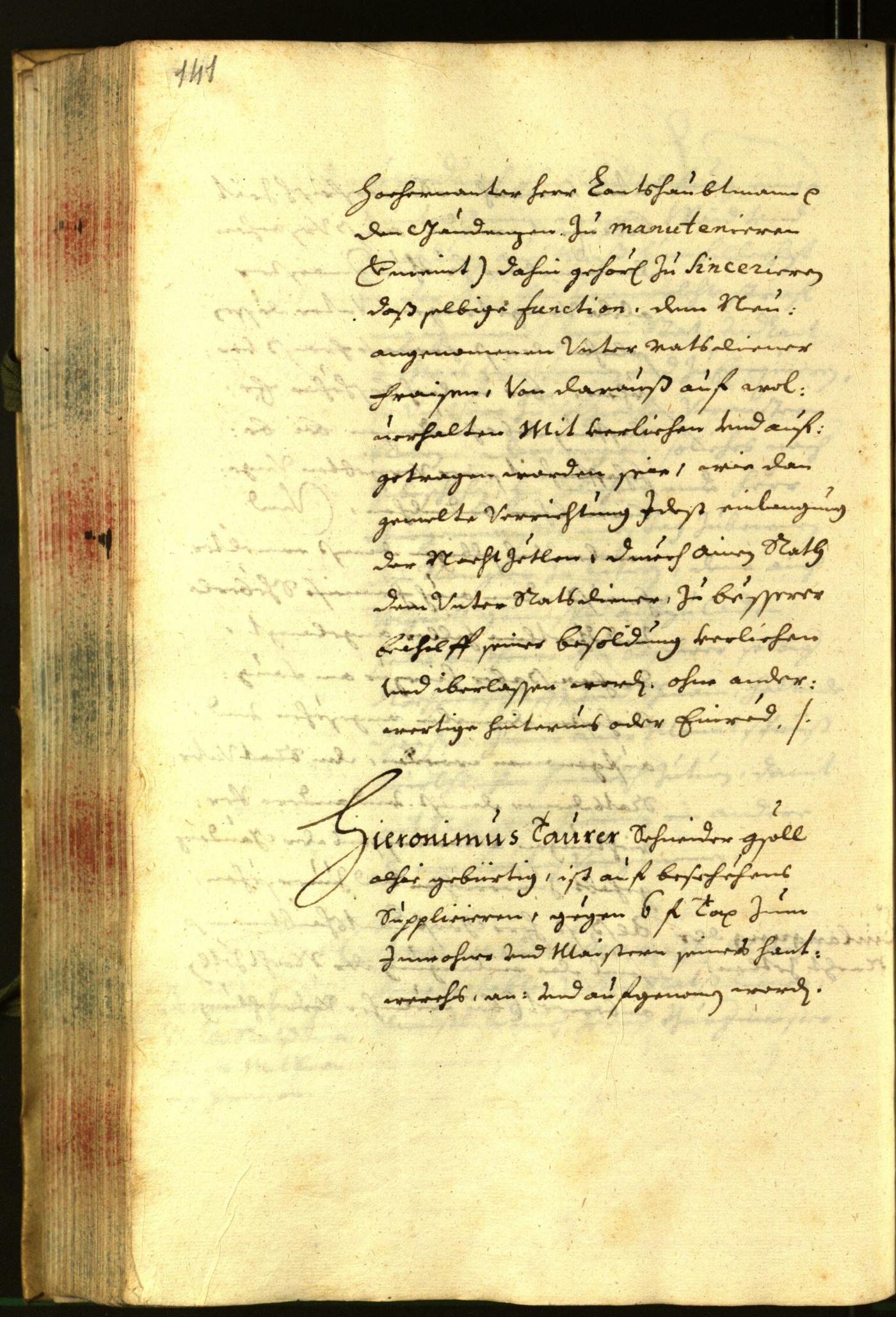 Stadtarchiv Bozen - BOhisto Ratsprotokoll 1666 