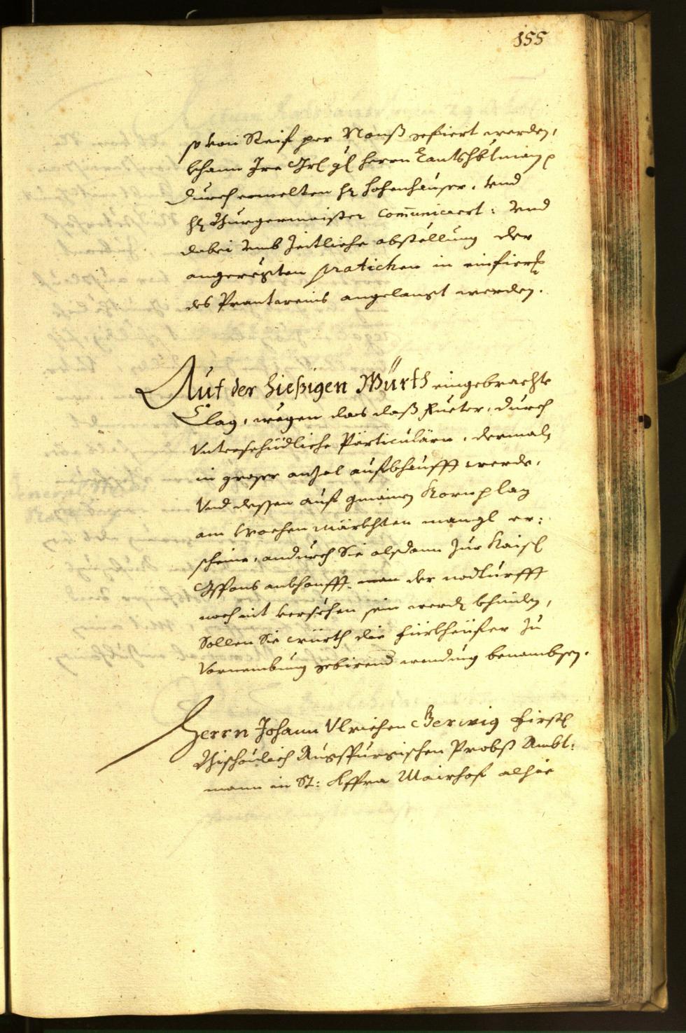 Stadtarchiv Bozen - BOhisto Ratsprotokoll 1666 