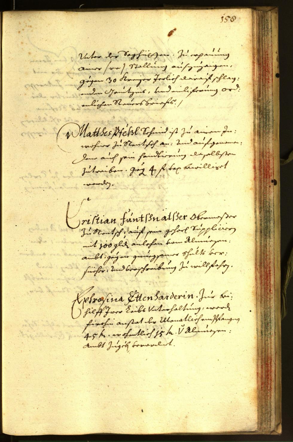 Stadtarchiv Bozen - BOhisto Ratsprotokoll 1666 