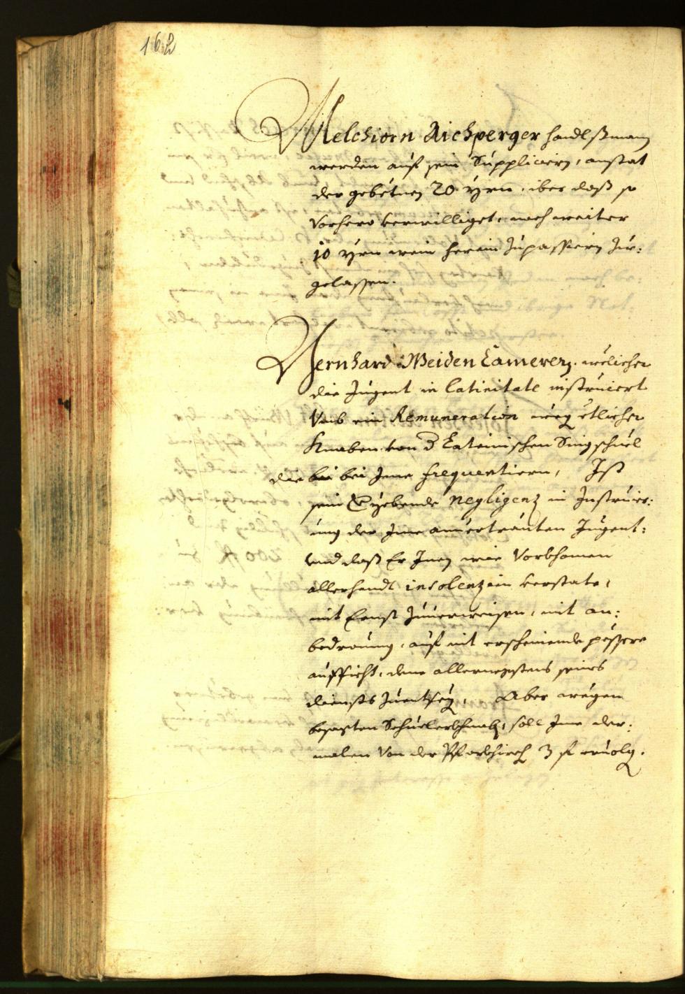 Stadtarchiv Bozen - BOhisto Ratsprotokoll 1666 