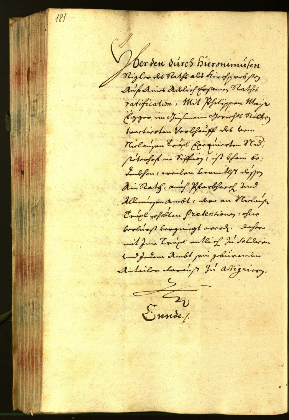 Civic Archives of Bozen-Bolzano - BOhisto Minutes of the council 1666 