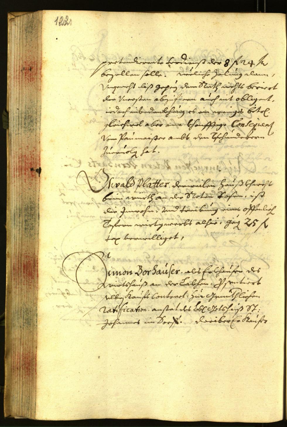 Stadtarchiv Bozen - BOhisto Ratsprotokoll 1666 