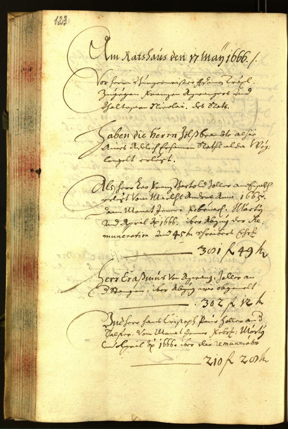 Civic Archives of Bozen-Bolzano - BOhisto Minutes of the council 1666 