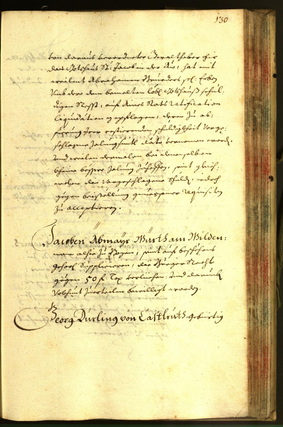 Stadtarchiv Bozen - BOhisto Ratsprotokoll 1666 