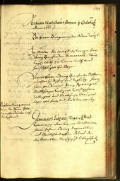 Stadtarchiv Bozen - BOhisto Ratsprotokoll 1666 - 