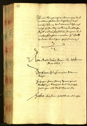 Stadtarchiv Bozen - BOhisto Ratsprotokoll 1666 - 