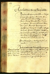 Civic Archives of Bozen-Bolzano - BOhisto Minutes of the council 1666 - 