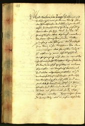 Stadtarchiv Bozen - BOhisto Ratsprotokoll 1666 - 