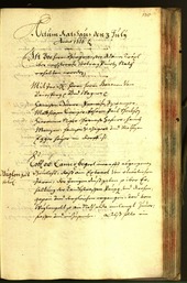 Civic Archives of Bozen-Bolzano - BOhisto Minutes of the council 1666 - 