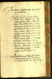 Stadtarchiv Bozen - BOhisto Ratsprotokoll 1666 - 