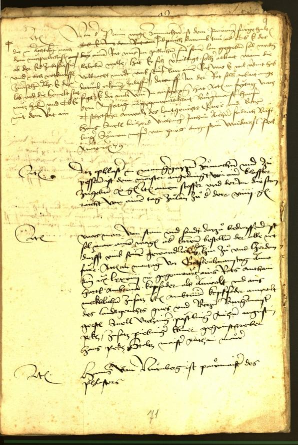 Civic Archives of Bozen-Bolzano - BOhisto Minutes of the council 1479 