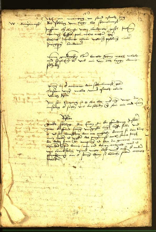 Archivio Storico della Città di Bolzano - BOhisto protocollo consiliare 1479 