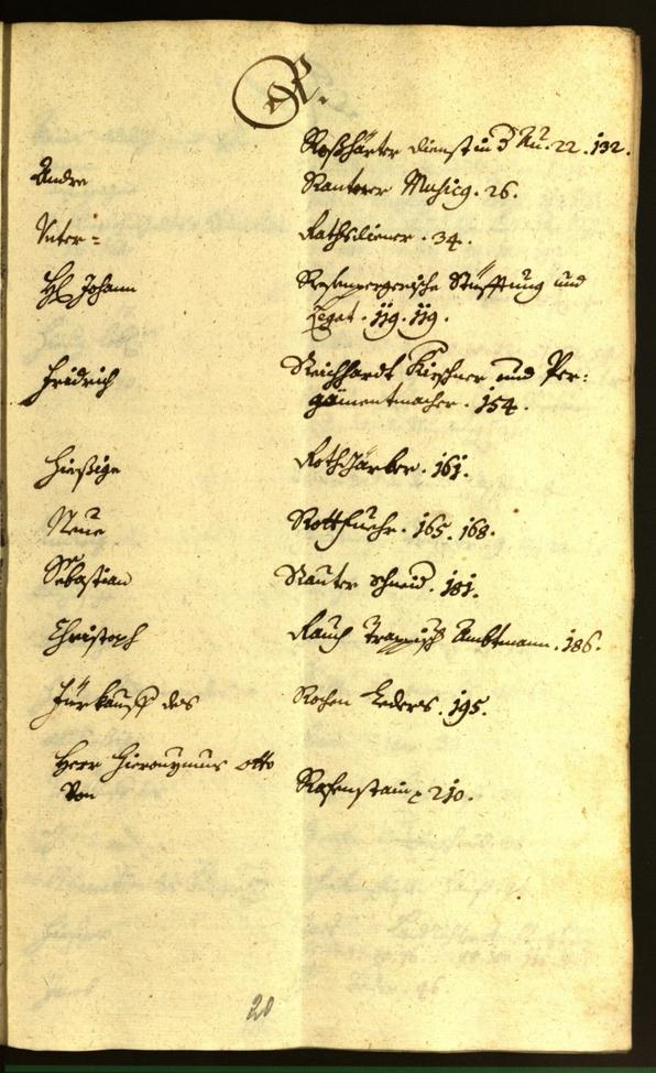 Stadtarchiv Bozen - BOhisto Ratsprotokoll 1667/68 