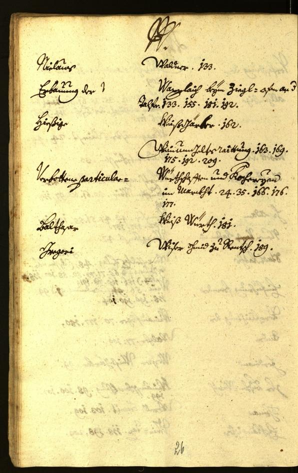 Stadtarchiv Bozen - BOhisto Ratsprotokoll 1667/68 