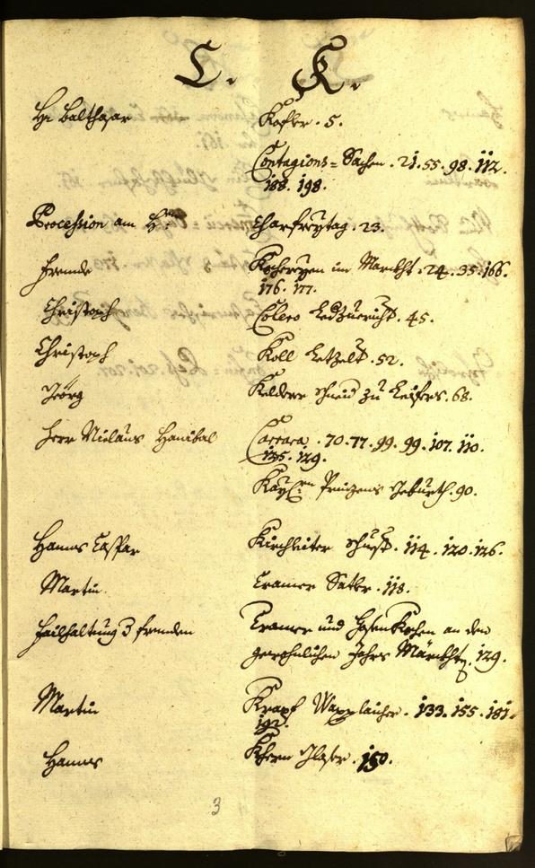 Stadtarchiv Bozen - BOhisto Ratsprotokoll 1667/68 