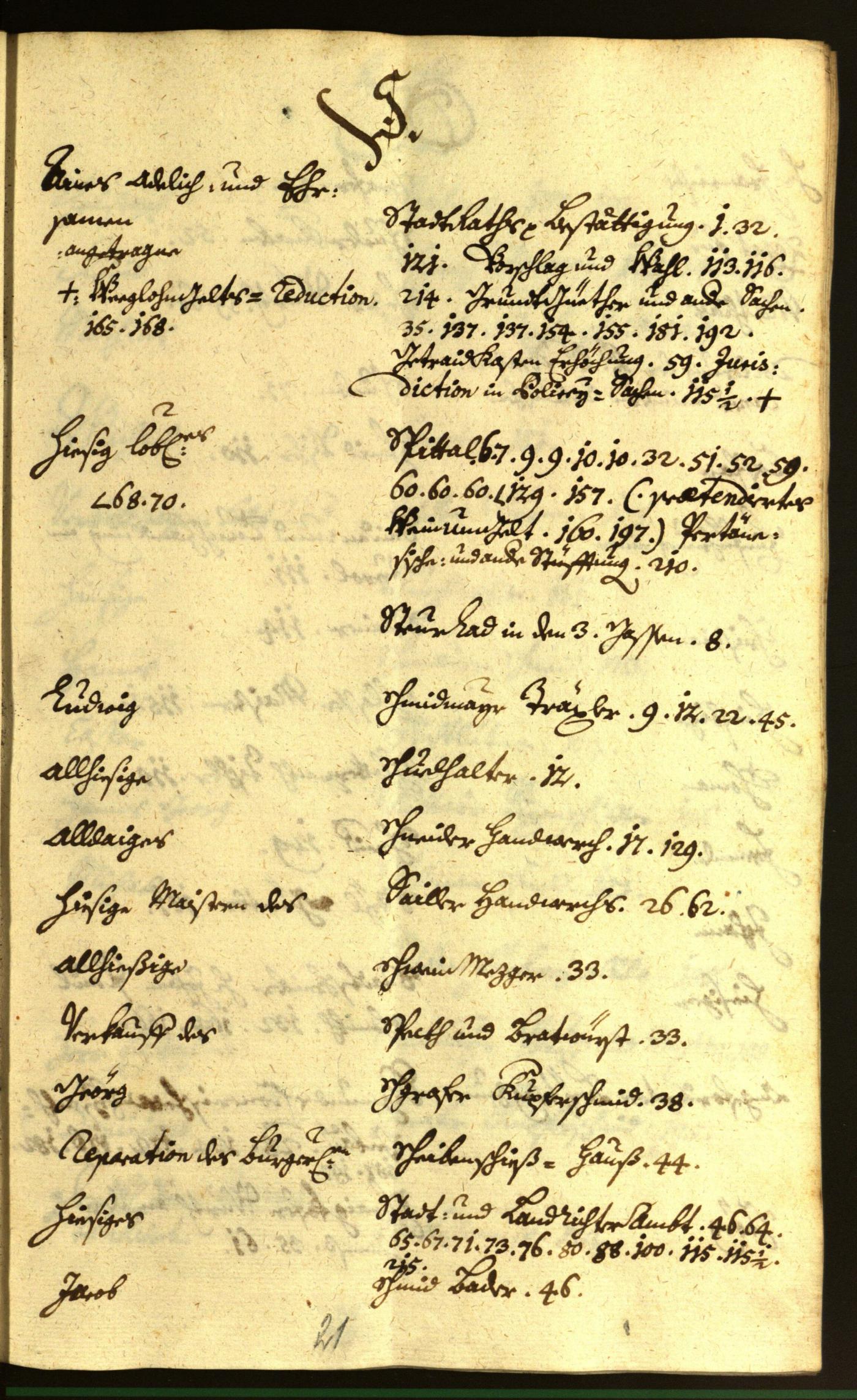 Archivio Storico della Città di Bolzano - BOhisto protocollo consiliare 1667/68 