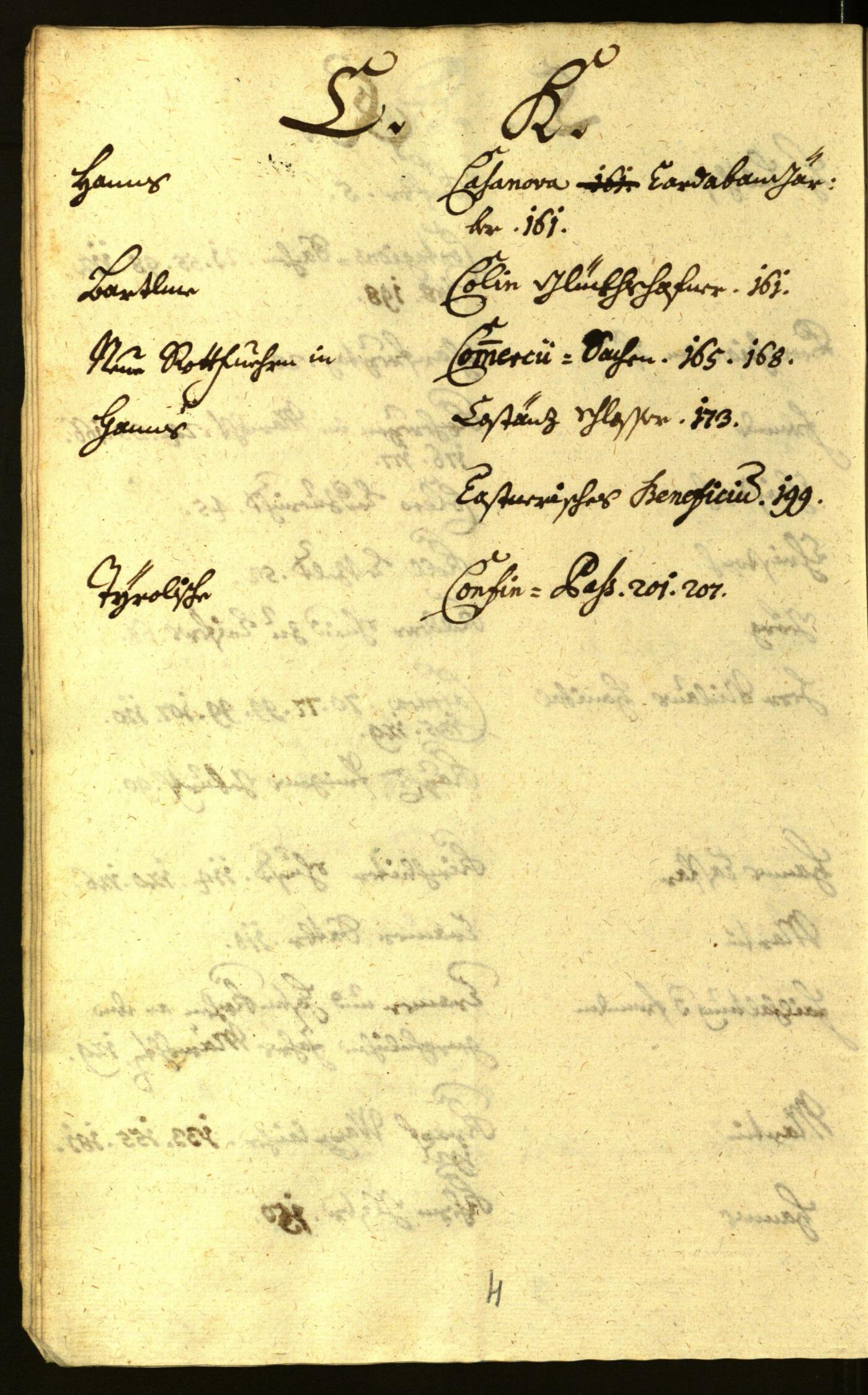 Stadtarchiv Bozen - BOhisto Ratsprotokoll 1667/68 