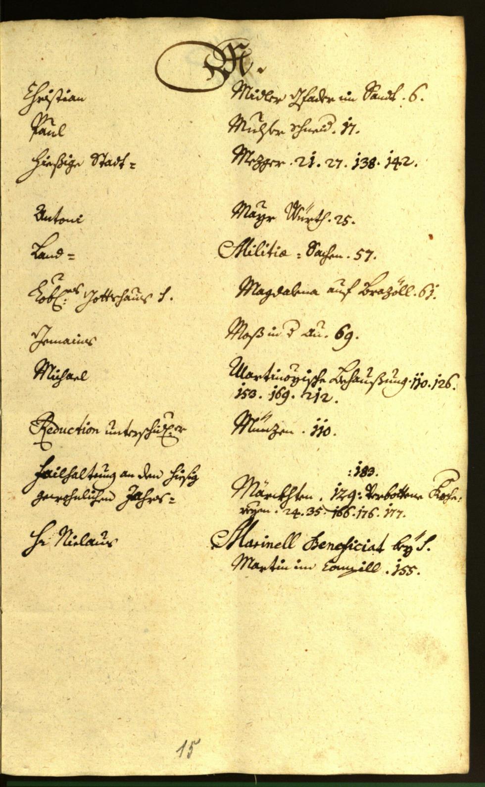 Stadtarchiv Bozen - BOhisto Ratsprotokoll 1667/68 