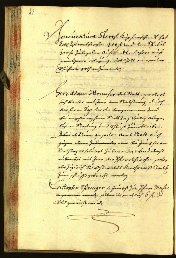 Civic Archives of Bozen-Bolzano - BOhisto Minutes of the council 1667 