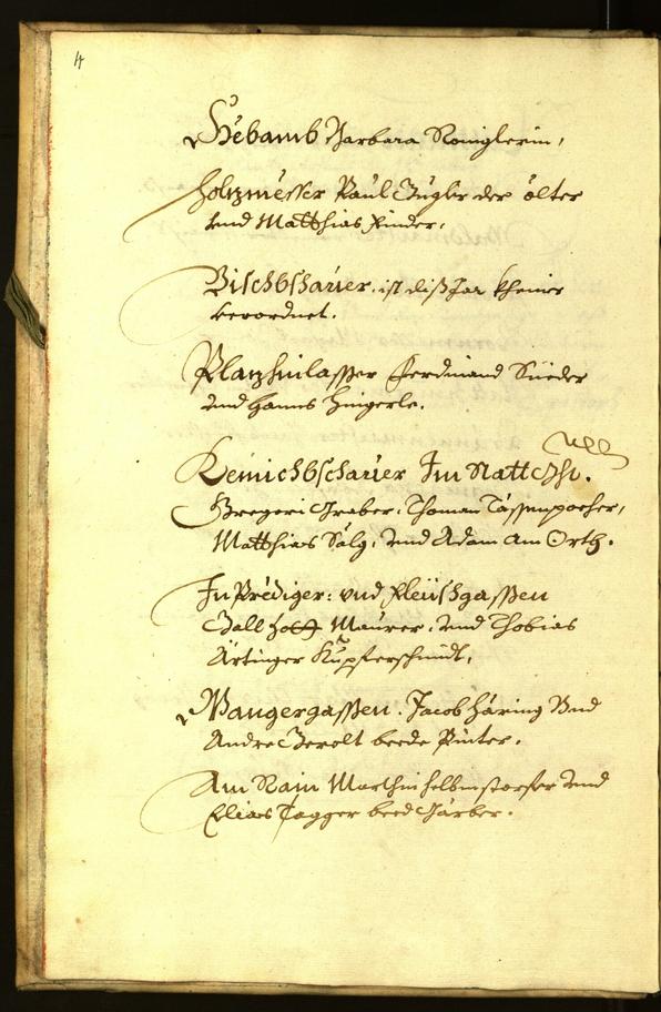 Civic Archives of Bozen-Bolzano - BOhisto Minutes of the council 1667 