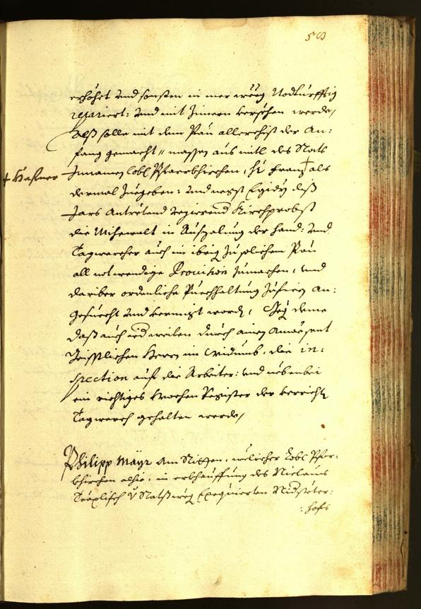 Stadtarchiv Bozen - BOhisto Ratsprotokoll 1667 