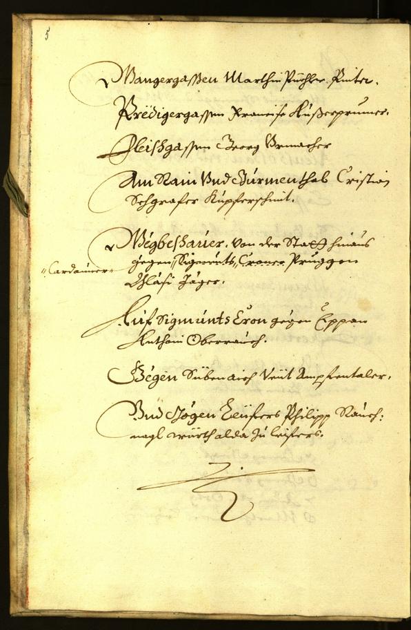 Stadtarchiv Bozen - BOhisto Ratsprotokoll 1667 