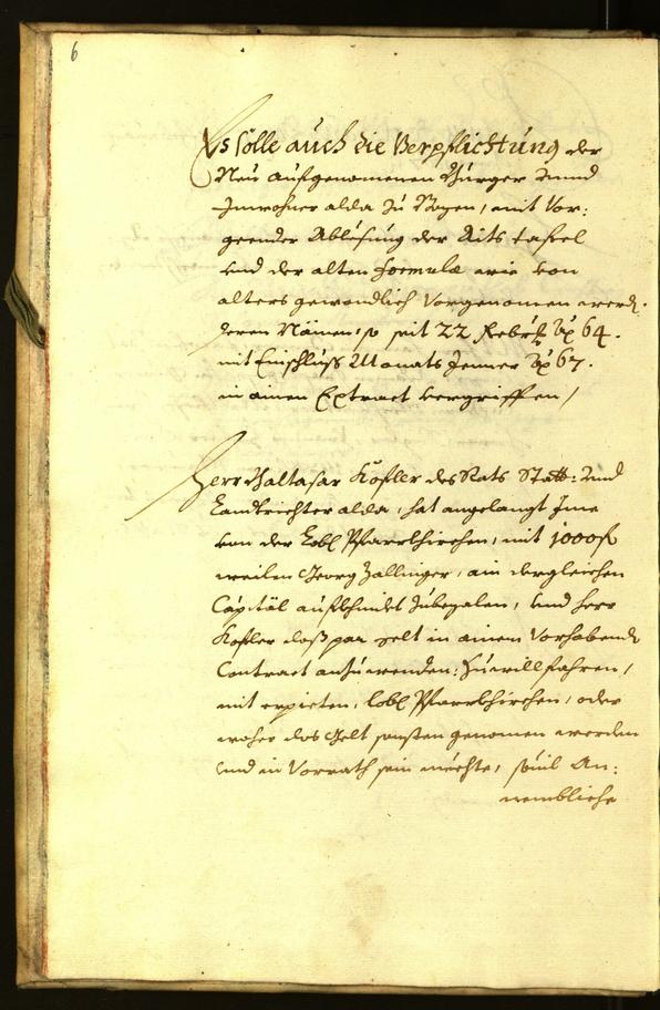 Stadtarchiv Bozen - BOhisto Ratsprotokoll 1667 