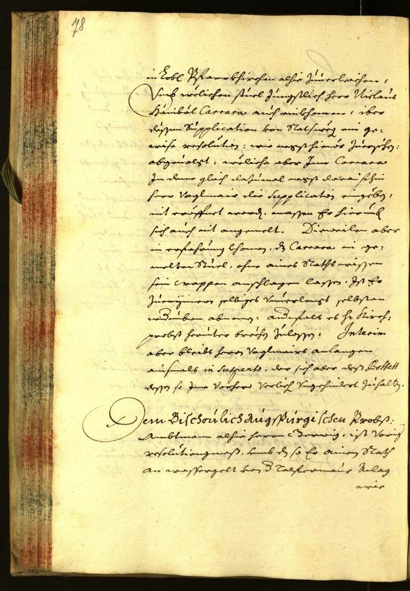 Stadtarchiv Bozen - BOhisto Ratsprotokoll 1667 