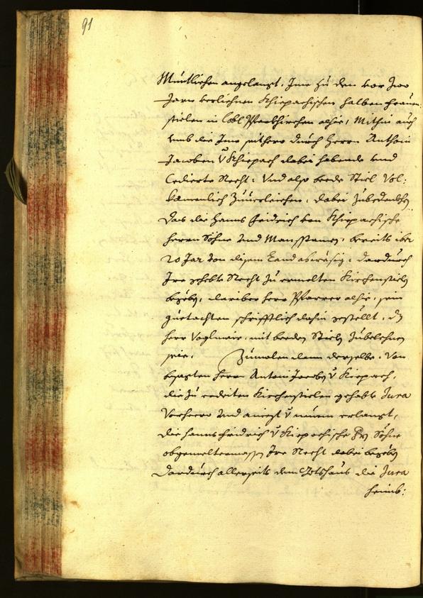 Stadtarchiv Bozen - BOhisto Ratsprotokoll 1667 