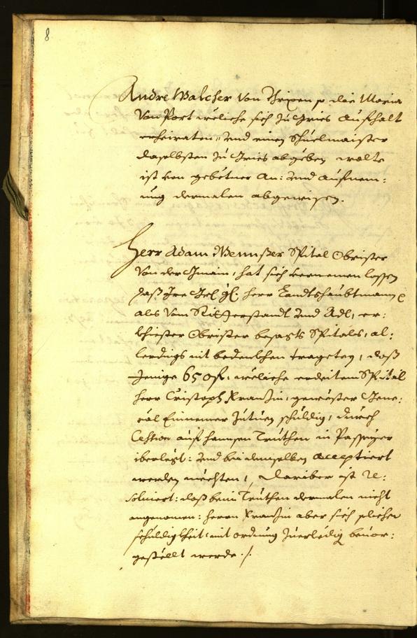 Stadtarchiv Bozen - BOhisto Ratsprotokoll 1667 