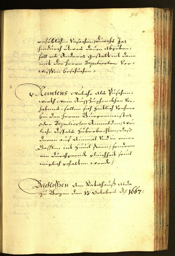 Civic Archives of Bozen-Bolzano - BOhisto Minutes of the council 1667 