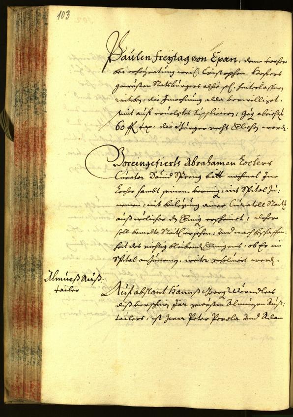 Archivio Storico della Città di Bolzano - BOhisto protocollo consiliare 1667 