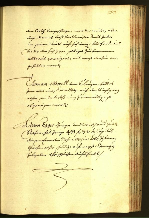 Stadtarchiv Bozen - BOhisto Ratsprotokoll 1667 