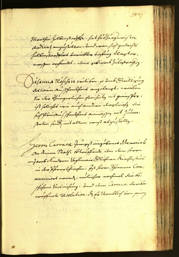 Stadtarchiv Bozen - BOhisto Ratsprotokoll 1667 