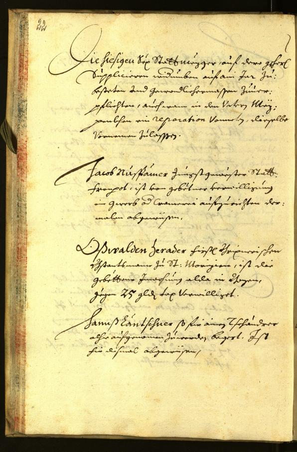 Civic Archives of Bozen-Bolzano - BOhisto Minutes of the council 1667 