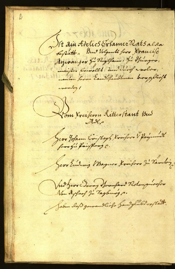 Stadtarchiv Bozen - BOhisto Ratsprotokoll 1667 