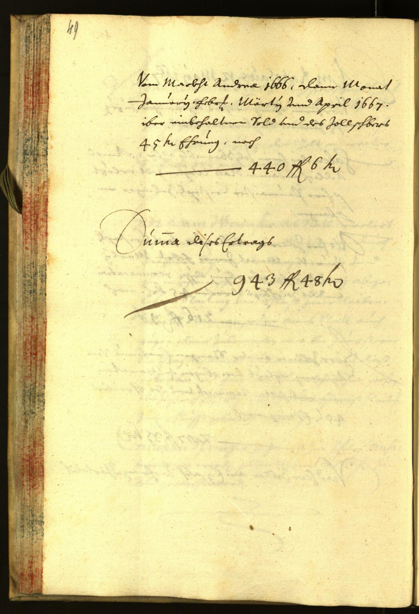 Stadtarchiv Bozen - BOhisto Ratsprotokoll 1667 