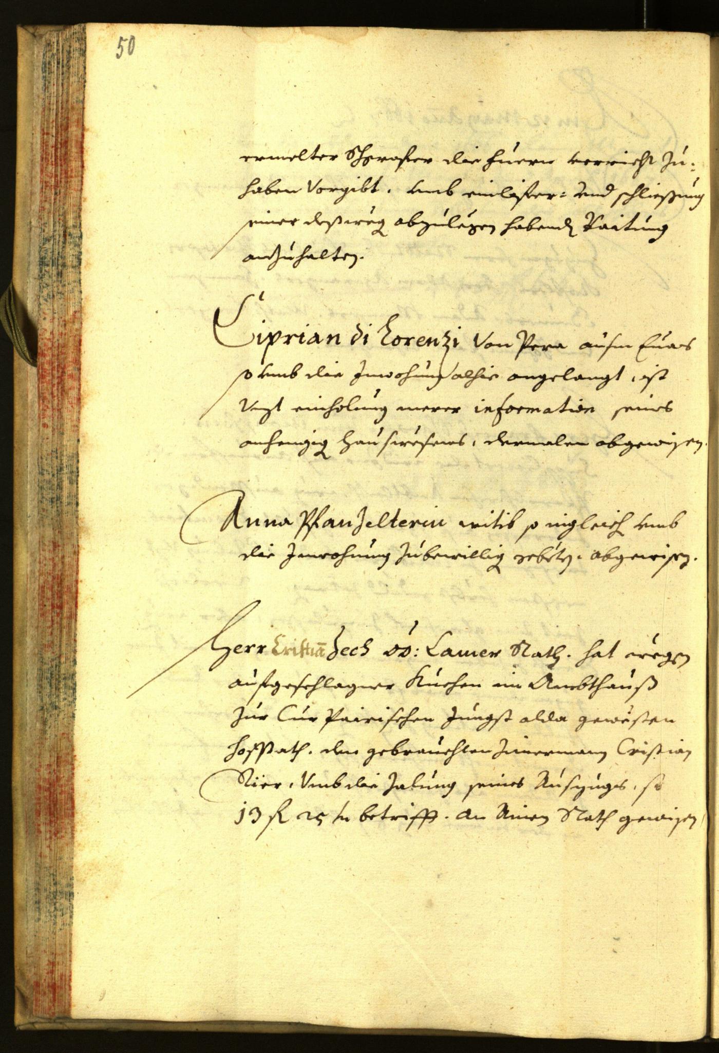 Stadtarchiv Bozen - BOhisto Ratsprotokoll 1667 