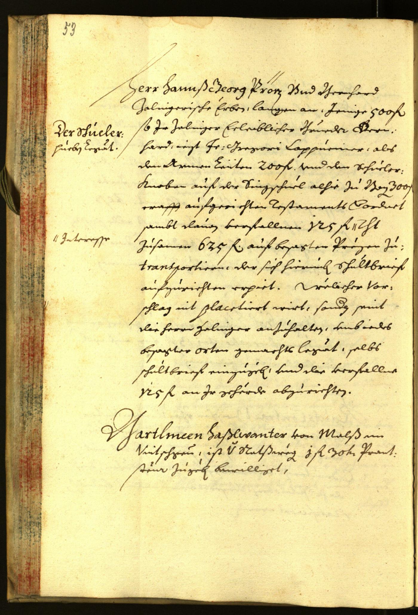 Stadtarchiv Bozen - BOhisto Ratsprotokoll 1667 