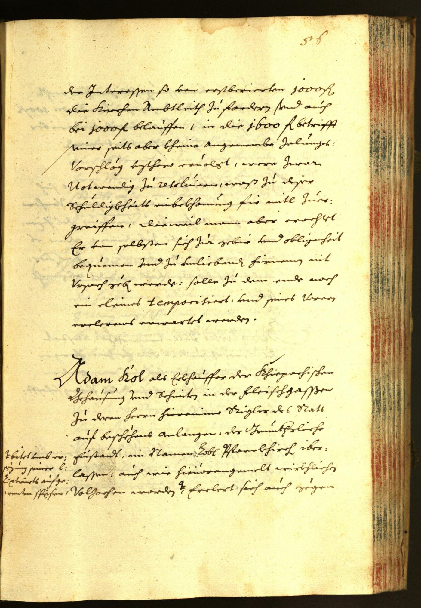 Stadtarchiv Bozen - BOhisto Ratsprotokoll 1667 