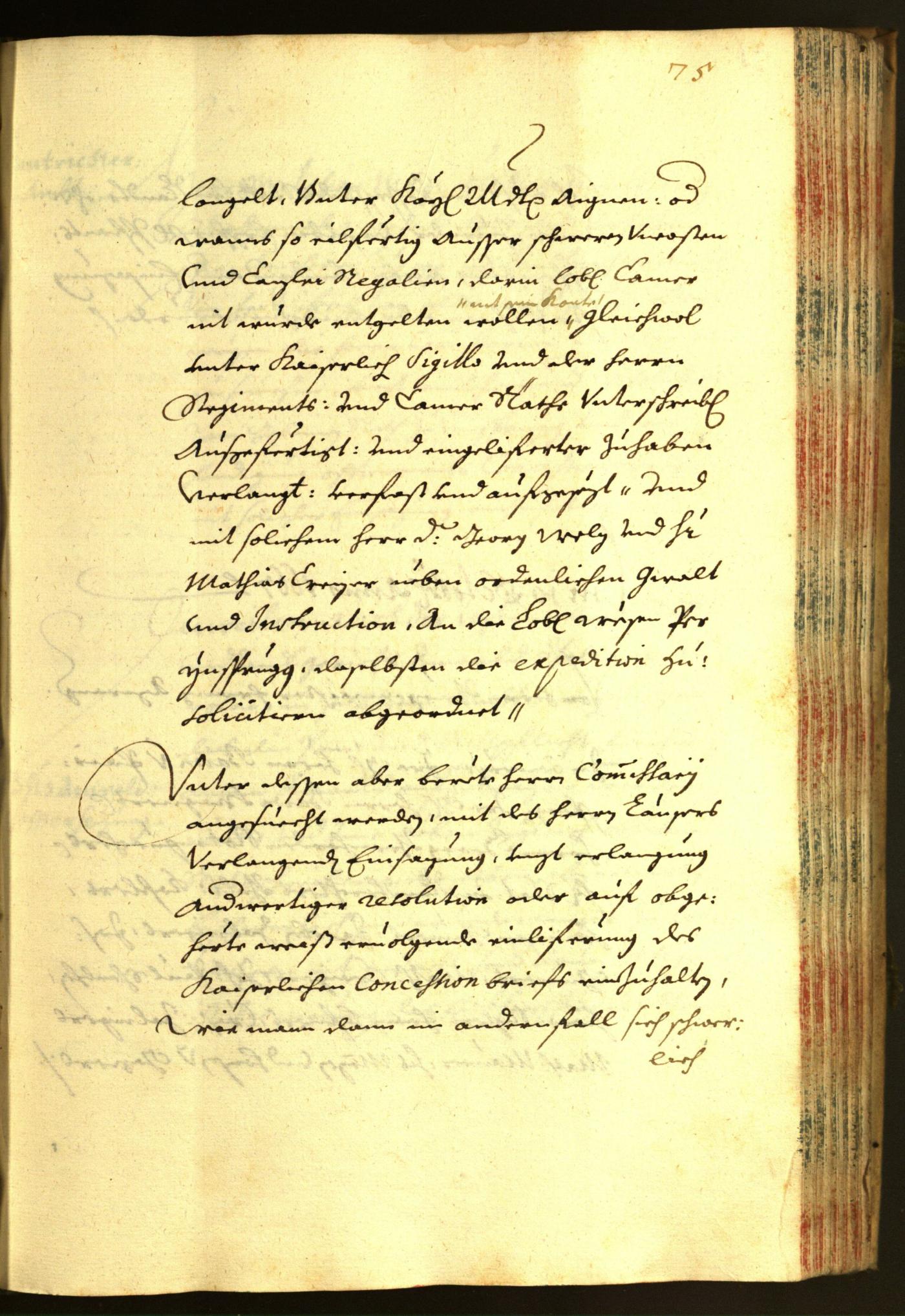 Stadtarchiv Bozen - BOhisto Ratsprotokoll 1667 